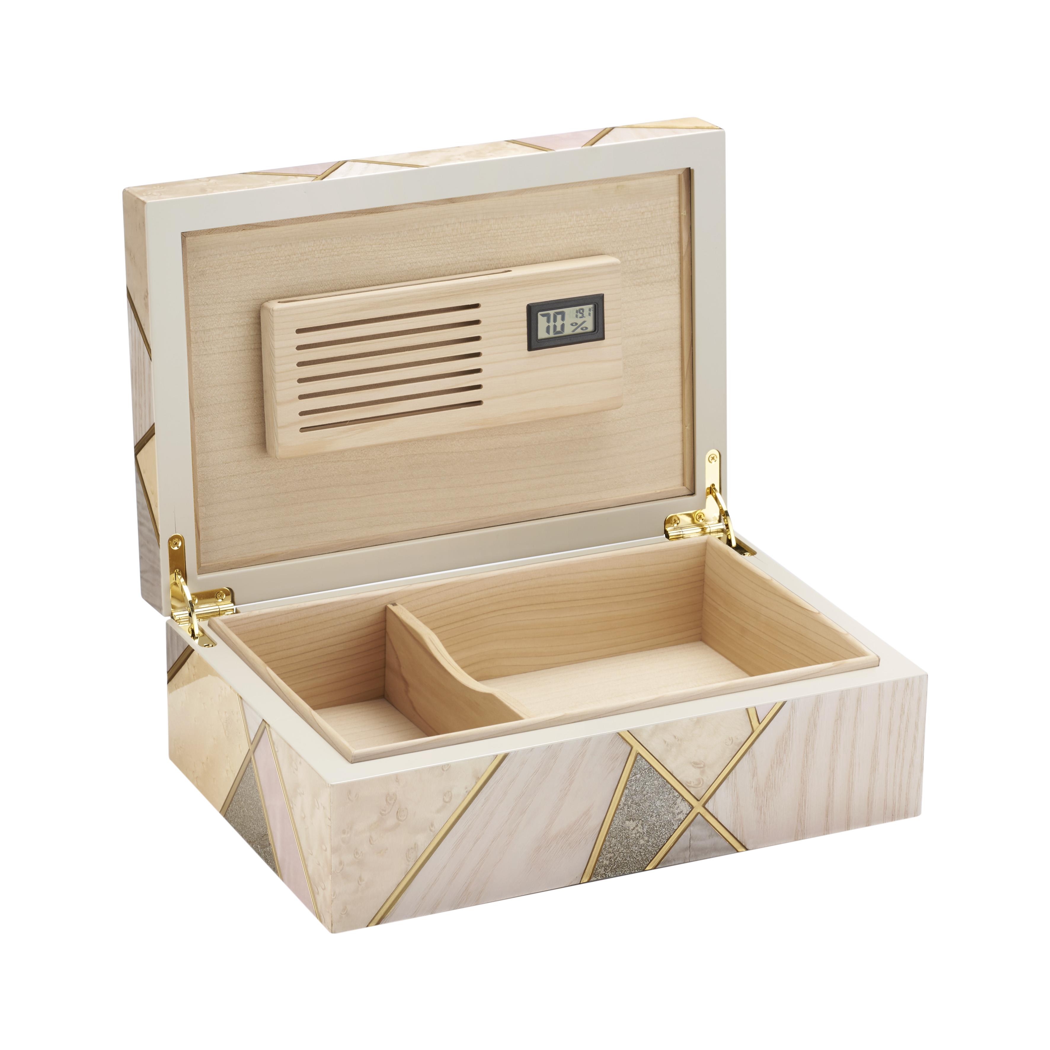 Morici Collection Italy Handmade Humidor Puro Kutusu - Tellux Collection- Riviera- 50s