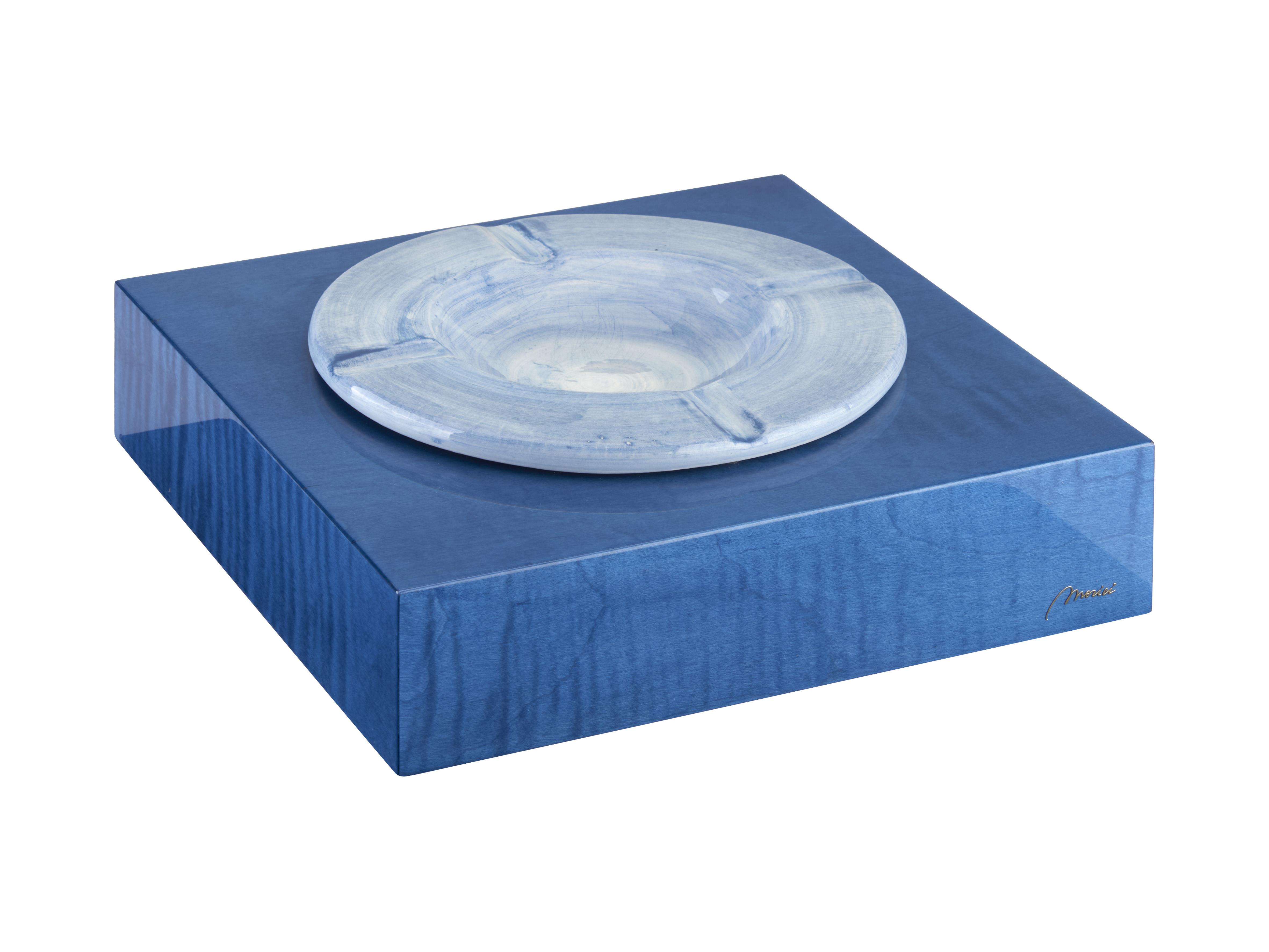 Morici Collection Italy Handmade Küllük - Roma Collection- Blue Veined 