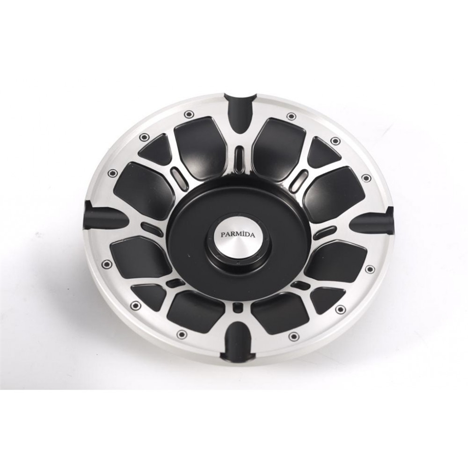 Parmida 4lü Puro Küllüğü Desenli Metal Siyah