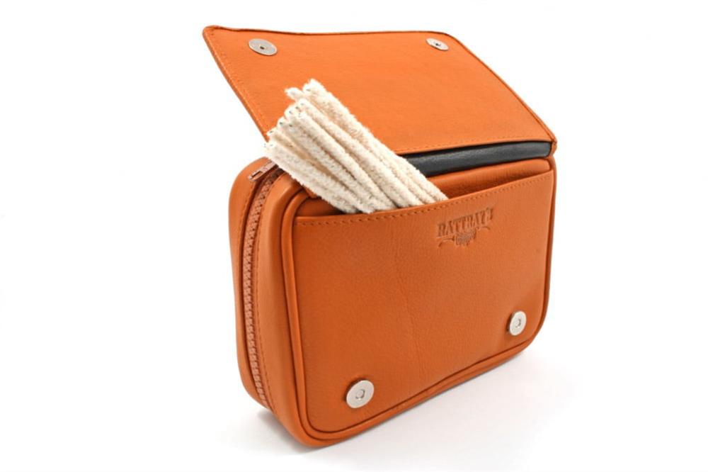 Rattrays Barley Pipe Bag 2 Taba Deri Pipo Çantası