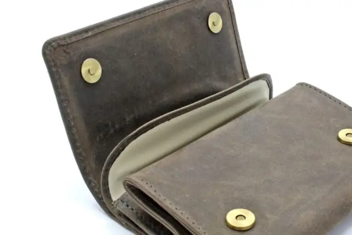 Rattrays Peat Tobacco Pouch 2 Kahve Deri Pipo Tütün Kesesi 131580