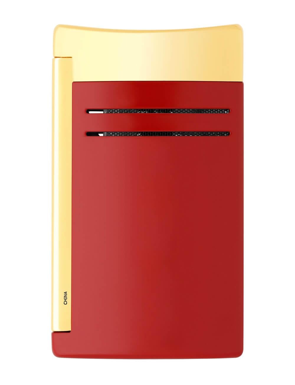 S.T.Dupont Maxijet Bordo ve Altın Çakmak 20174