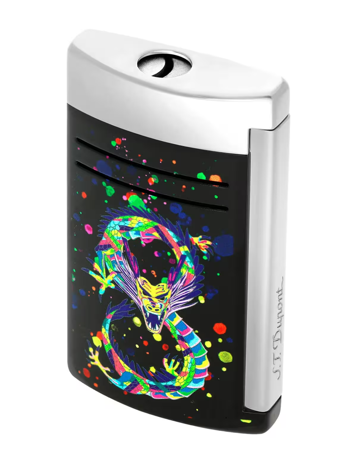 S.T. Dupont Dragon Maxijet Black Çakmak 20177