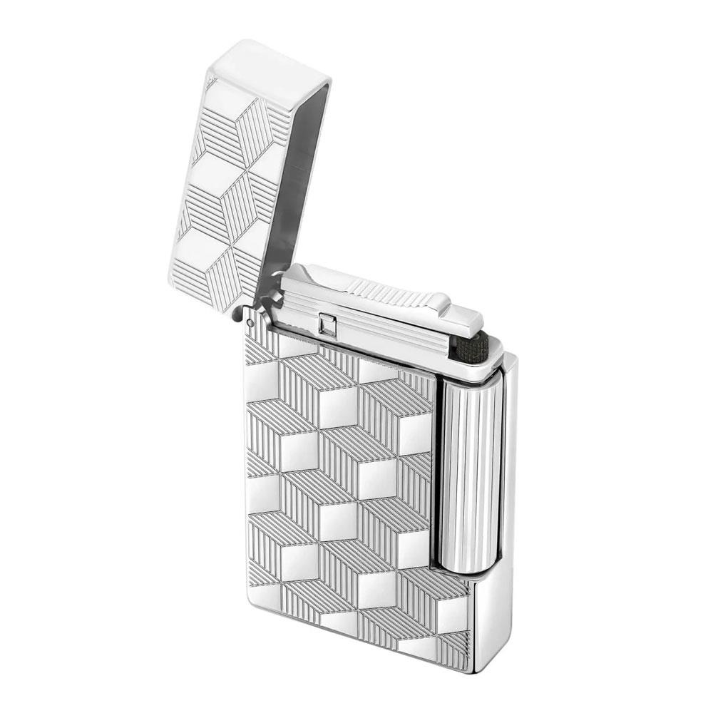 S.T. Dupont Initial Cube Palladium 20840 Puro Çakmağı