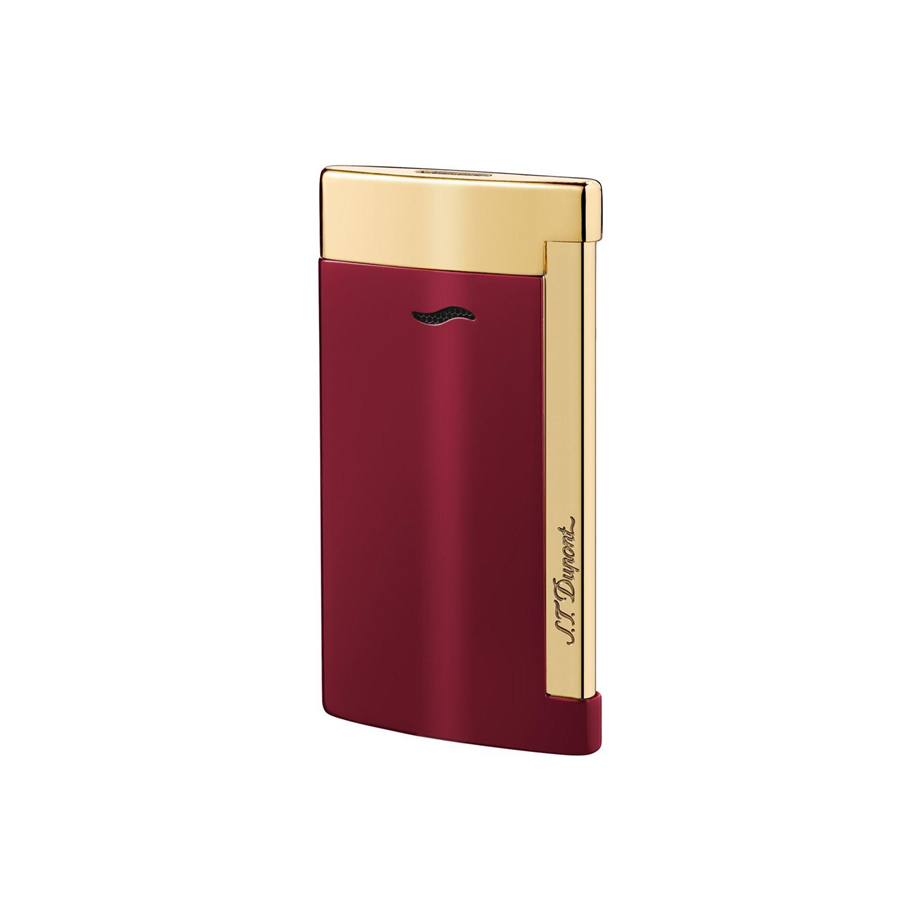 S.T. Dupont Slim 7 Lotus Kırmızı-Altın Çakmak 27707