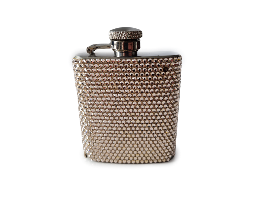Swarovski Taşlı Kaplı Matara Gold Brown(Outlet)