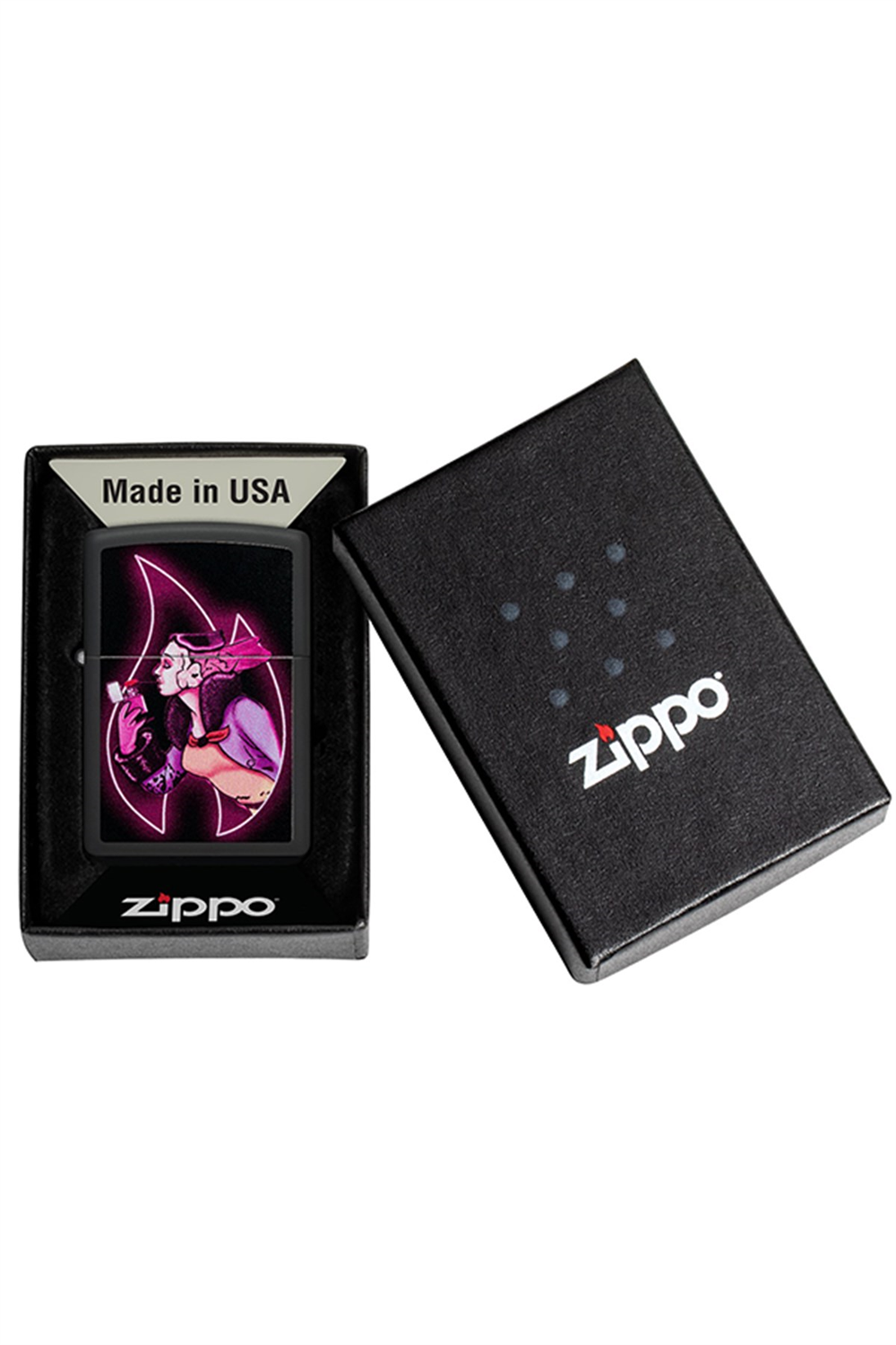 Zippo Windy Glow Design Çakmak