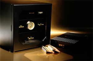 Adorini Chianti-M Deluxe Humidor – Matt Black 125s