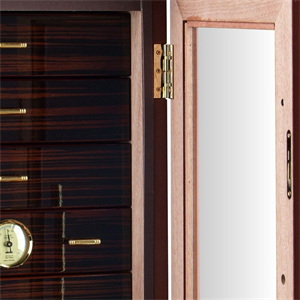 Adorini Grande Deluxe Humidor Kabini – Parlak Abanoz 230s