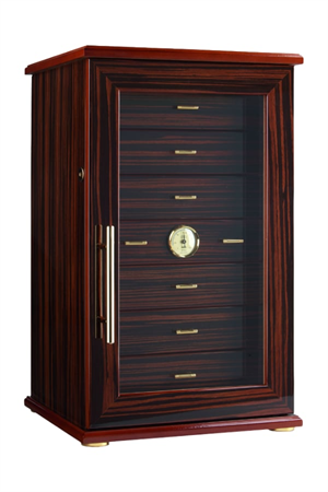 Adorini Grande Deluxe Humidor Kabini – Parlak Abanoz 230s
