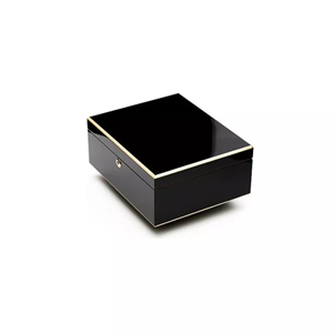 Adorini Milan Deluxe Humidor – Parlak Siyah 75s