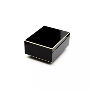 Adorini Milan Deluxe Humidor – Parlak Siyah 75s