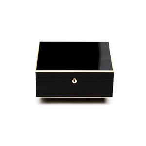 Adorini Milan Deluxe Humidor – Parlak Siyah 75s