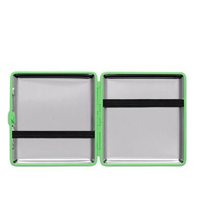 Atomic German Gerçek Karbon Kısa Sigara Tabakası 18li Yeşil