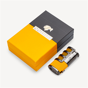 Cohiba Classics Üç Torch Delicili Puro Çakmağı Sarı