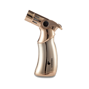 Cohiba Dört Torch Masa Çakmağı Gold