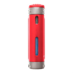 Colibri Enterprise E3 Kırmızı/Gunmetal Gold Üç Torch Puro Çakmağı