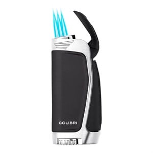 Colibri Enterprise E3 Siyah/Silver Üç Torch Puro Çakmağı