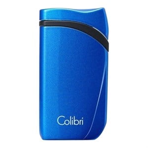 Colibri Falcon Carbon Fiber Blue Üç Torch Puro Çakmağı