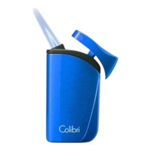 Colibri Falcon Carbon Fiber Blue Üç Torch Puro Çakmağı