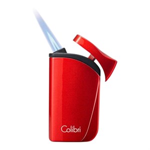 Colibri Falcon Carbon Fiber Red Üç Torch Puro Çakmağı