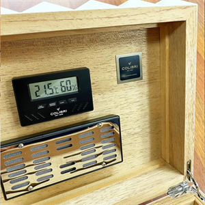 Colibri Grand Quasar Humidor Puro Kutusu HU750T5 Beyaz 120s
