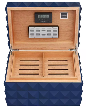 Colibri Grand Quasar Humidor Puro Kutusu HU750T4 Mavi 120s