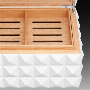 Colibri Grand Quasar Humidor Puro Kutusu HU750T5 Beyaz 120s
