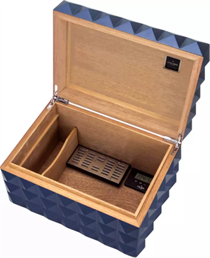 Colibri Grand Quasar Humidor Puro Kutusu HU750T4 Mavi 120s