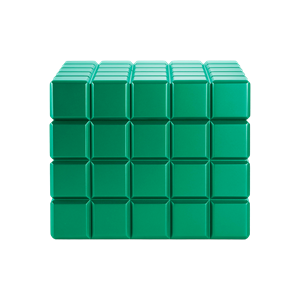 Colibri Heritage Humidor Puro Kutusu Cube Mat Yeşil 80's