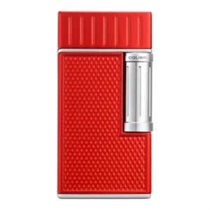 Colibri Julius Kırmızı/Krom Çift Alevli Puro Çakmağı