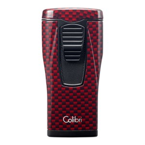 Colibri Monaco  Carbon Fiber Red Üç Torch Puro Çakmağı