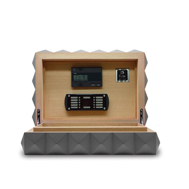 Colibri New Quasar Humidor Puro Kutusu Gray 40s