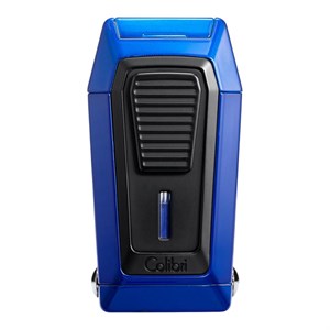 Colibri Quantum Blue Üç Torch V-Cut Kesicili Puro Çakmağı