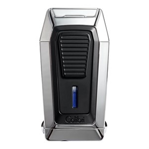 Colibri Quantum Krom Üç Torch V-Cut Kesicili Puro Çakmağı