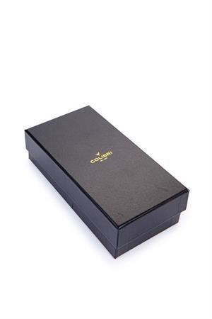 Colibri Quasar Siyah Üçlü Deri Puro Kılıfı(60 Ring)