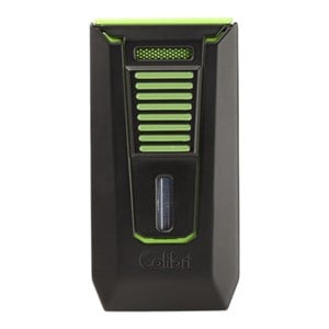 Colibri Slide Black/Grenn Çift Torch Puro Çakmağı