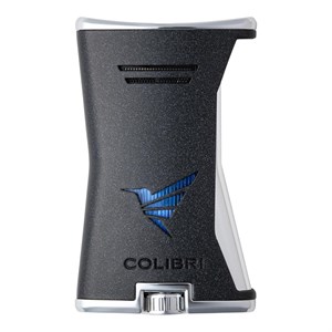Colibri Slim Siyah/Krom Tek Alevli Puro Çakmağı