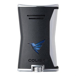 Colibri Slim Siyah/Krom Tek Alevli Puro Çakmağı
