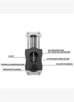 Colibri V Puro Kesici V-Cut Siyah Karbon CU300T31