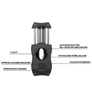Colibri V Puro Kesici V-Cut Siyah Karbon CU300T30