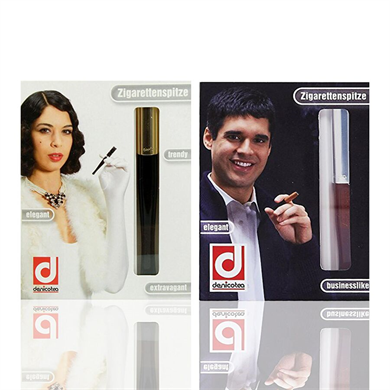 Denicotea 25006 Karbon Filtreli 6-9mm Lüks Slim Sig.Ağızlığı Ahşap