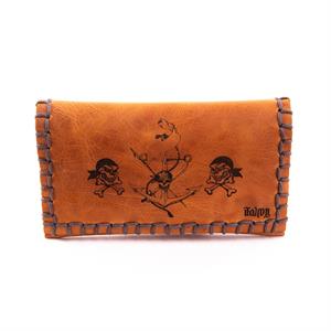 Falco Taba Deri Tütün Kesesi 3 Skulls