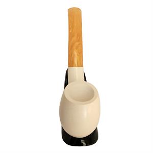 Gerçek Lületaşı El Yapımı Pipo Model-4