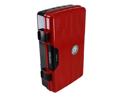 Jifeng Seyahat Tipi Puro Kutusu Humidor Kırmızı (10Cigar)