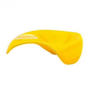 Lubinski Bombeli Porselen Puro Küllüğü Sarı/Gold Tekli