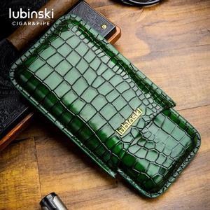 Lubinski Deri 3lü Puro Kılıfı Turuncu(60 Ring)