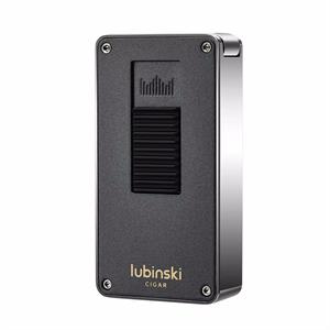 Lubinski Design Yeni Seri Çift Torch Delicili Puro Çakmağı Gunmetal