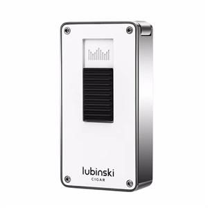 Lubinski Design Yeni Seri Çift Torch Delicili Puro Çakmağı White