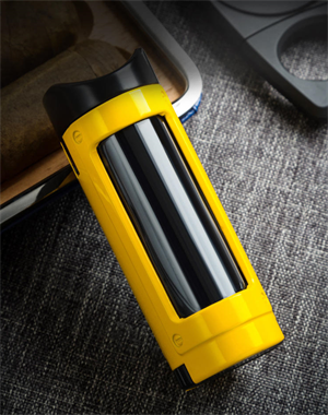 Lubinski Dört Torch Sehpalı Puro Çakmağı Sarı